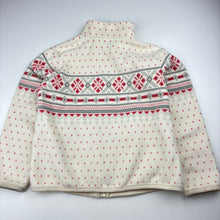 Load image into Gallery viewer, Girls Uniqlo, fleece zip up sweater / jumper, GUC, size 5-6,  