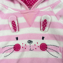 Load image into Gallery viewer, Girls Tiny Little Wonders, fleece hoodie sweater, mark front neck, FUC, size 000,  