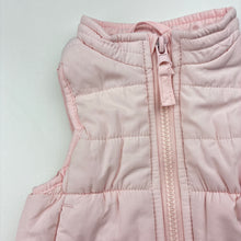 Load image into Gallery viewer, Girls Baby Berry, pink puffer vest / sleeveless jacket, EUC, size 0000,  