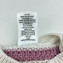 Load image into Gallery viewer, Girls Target, organic cotton knit sweater / jumper, GUC, size 000,  