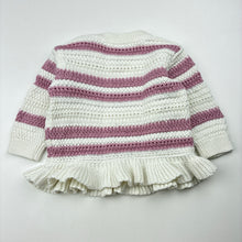 Load image into Gallery viewer, Girls Target, organic cotton knit sweater / jumper, GUC, size 000,  