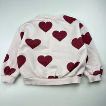 Load image into Gallery viewer, Girls Zara, Disney Minnie Mouse fleece lined sweater / jumper, FUC, size 3,  