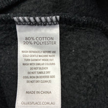 Load image into Gallery viewer, Boys Ollie's Place, black fleece lined sweater / jumper, gamer, GUC, size 8,  