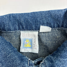 Load image into Gallery viewer, Unisex Baby World, vintage distressed denim jacket, GUC, size 2,  