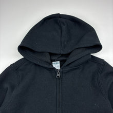 Load image into Gallery viewer, Unisex Anko, black fleece lined zip hoodie sweater, GUC, size 7,  