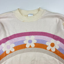 Load image into Gallery viewer, Girls Target, knitted sweater / jumper, light marks on front, FUC, size 5,  