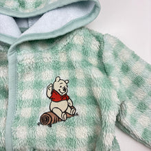 Load image into Gallery viewer, Unisex Disney, Winnie the Pooh fleece dressing gown / bath robe, GUC, size 000,  