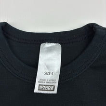Load image into Gallery viewer, Unisex Bonds, black Tech Sweats sweater / jumper, EUC, size 4,  