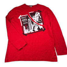 Load image into Gallery viewer, Boys DKNY, red cotton long sleeve tee / top, GUC, size 14,  