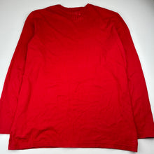 Load image into Gallery viewer, Boys DKNY, red cotton long sleeve tee / top, GUC, size 14,  