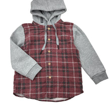 Load image into Gallery viewer, Boys St GOLIATH, long sleeve hooded shirt, GUC, size 5,  