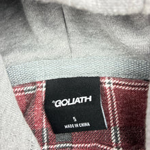Load image into Gallery viewer, Boys St GOLIATH, long sleeve hooded shirt, GUC, size 5,  
