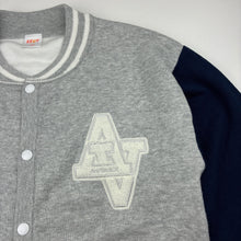 Load image into Gallery viewer, Boys SSYY, knitted varsity style sweater, poppers, EUC, size 14,  