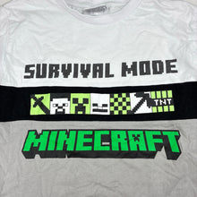 Load image into Gallery viewer, Boys Mojang, Minecraft cotton long sleeve tee / top, wash fade, FUC, size 14,  