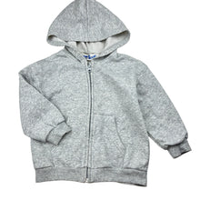 Load image into Gallery viewer, Unisex H&amp;M, fleece lined zip hoodie sweater, GUC, size 3-4,  