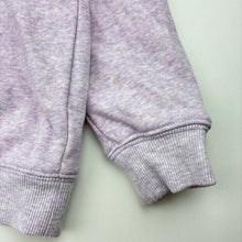 Load image into Gallery viewer, Girls Anko, fleece lined hoodie sweater, sequin unicorn, light marks left sleeve, FUC, size 6,  