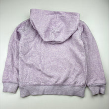 Load image into Gallery viewer, Girls Anko, fleece lined hoodie sweater, sequin unicorn, light marks left sleeve, FUC, size 6,  