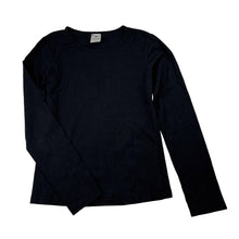 Load image into Gallery viewer, Girls Target, black stretchy long sleeve tee / top, EUC, size 8,  