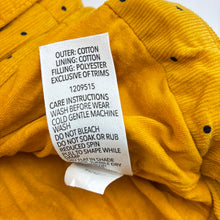 Load image into Gallery viewer, Girls Dymples, wadded corduroy cotton vest, EUC, size 1,  