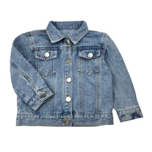 Load image into Gallery viewer, Unisex BEIERMEI, blue denim jacket, EUC, size 2-3,  