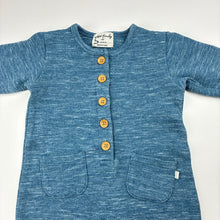 Load image into Gallery viewer, Boys Wilson + Frenchy, waffle organic cotton romper, GUC, size 000,  