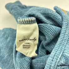 Load image into Gallery viewer, Boys Wilson + Frenchy, waffle organic cotton romper, GUC, size 000,  