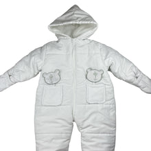 Load image into Gallery viewer, Unisex Baby Mac, fleece lined padded pramsuit, EUC, size 00,  