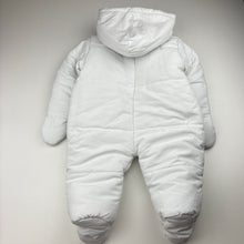 Load image into Gallery viewer, Unisex Baby Mac, fleece lined padded pramsuit, EUC, size 00,  