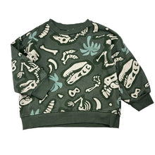 Load image into Gallery viewer, Boys KID, fleece lined sweater / jumper, dinosaur, GUC, size 3,  