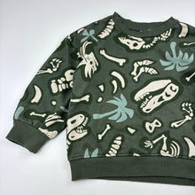 Load image into Gallery viewer, Boys KID, fleece lined sweater / jumper, dinosaur, GUC, size 3,  