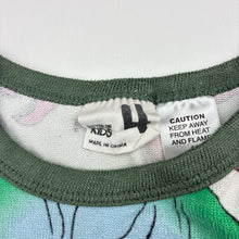 Load image into Gallery viewer, Unisex Cotton On, soft feel stretchy pyjama top, dinosaurs, EUC, size 4,  
