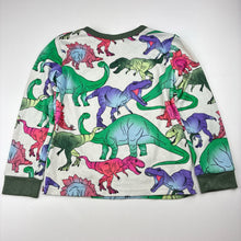 Load image into Gallery viewer, Unisex Cotton On, soft feel stretchy pyjama top, dinosaurs, EUC, size 4,  