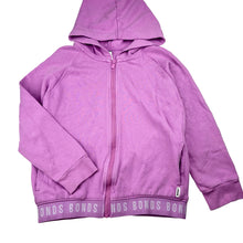 Load image into Gallery viewer, Girls Bonds, fleece lined zip hoodie sweater, small marks back right sleeve, FUC, size 8,  
