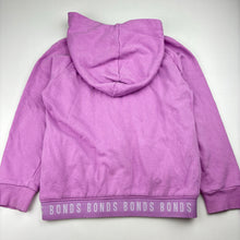 Load image into Gallery viewer, Girls Bonds, fleece lined zip hoodie sweater, small marks back right sleeve, FUC, size 8,  