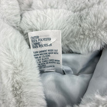 Load image into Gallery viewer, Girls Anko, soft feel faux fur zip up hooded vest, EUC, size 16,  