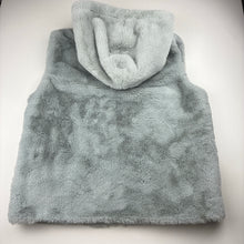 Load image into Gallery viewer, Girls Anko, soft feel faux fur zip up hooded vest, EUC, size 16,  