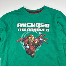 Load image into Gallery viewer, Boys Marvel, Avengers cotton long sleeve top, GUC, size 7-8,  