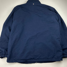 Load image into Gallery viewer, Unisex B&amp;L, navy fleece lined school jacket, *no hood*, GUC, size 12,  