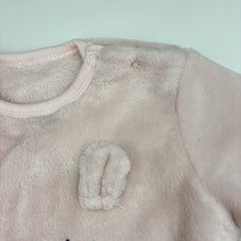 Load image into Gallery viewer, Girls pink, soft fleece pyjamas, no labels, armpit to armpit: 29cm, shoulder to cuff: 29cm, Inside leg: 28cm, GUC, size 2,  
