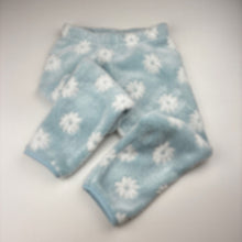 Load image into Gallery viewer, Girls blue, soft fleece pyjamas, no labels, armpit to armpit: 30cm, shoulder to cuff: 34cm, Inside leg: 37cm, GUC, size 3-4,  