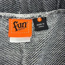 Load image into Gallery viewer, Girls Fun Spirit, stretchy casual pants, elasticated, Inside leg: 46cm, GUC, size 6,  
