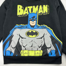 Load image into Gallery viewer, Boys DC Comics, Batman fleece lined sweater / jumper, pilling, FUC, size 8,  