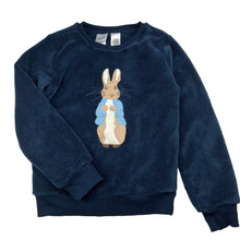 Load image into Gallery viewer, Unisex Beatrix Potter, Peter Rabbit fleece winter pyjama top, EUC, size 8,  