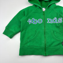 Load image into Gallery viewer, Unisex Bonds, fleece lined zip hoodie sweater, GUC, size 1,  