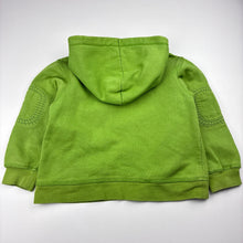 Load image into Gallery viewer, Boys Thomas &amp; Friends, embroidered fleece lined hoodie sweater, marks on front, FUC, size 4,  
