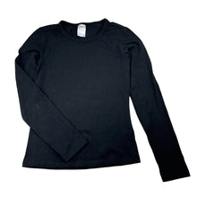 Load image into Gallery viewer, Girls Target, black stretchy long sleeve tee / top, EUC, size 8,  