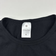 Load image into Gallery viewer, Girls Target, black stretchy long sleeve tee / top, EUC, size 8,  