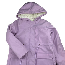 Load image into Gallery viewer, Girls Milkshake, fleece lined waterproof jacket / coat, EUC, size 7,  