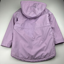 Load image into Gallery viewer, Girls Milkshake, fleece lined waterproof jacket / coat, EUC, size 7,  