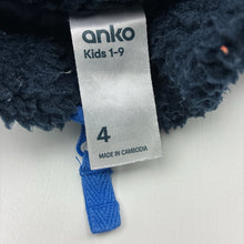 Load image into Gallery viewer, Boys Anko, lined fleece zip up jacket, FUC, size 4,  